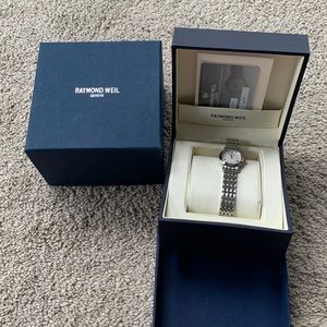 Brand new stainless steel Raymond Weil women’s watch with gift box